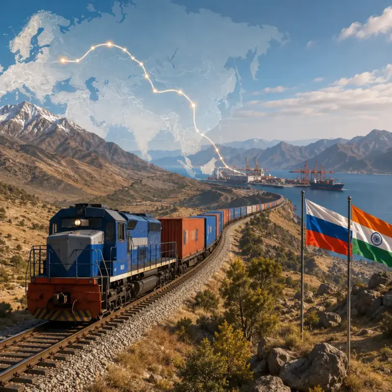 Russia Explores Rail Corridor to India