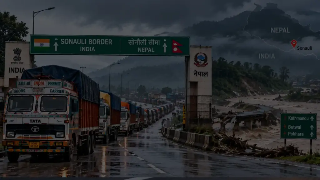 Nepal floods disrupt India trade
